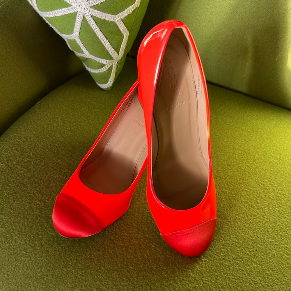 COPY - Allie Patent + Satin Pump